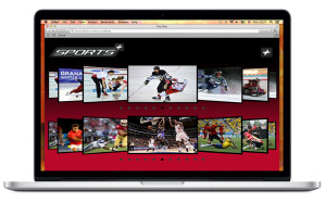 Computer interface-homepage
